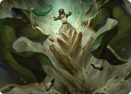 Image of Rockalanche Art Card [Avatar: The Last Airbender Art Series]