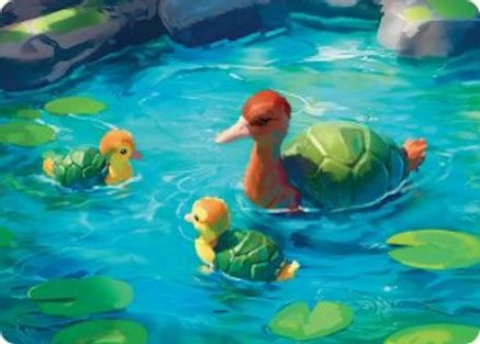Image of Turtle-Duck Art Card [Avatar: The Last Airbender Art Series]