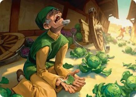 Image of Unlucky Cabbage Merchant Art Card [Avatar: The Last Airbender Art Series]