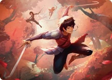 Image of Jet, Freedom Fighter Art Card [Avatar: The Last Airbender Art Series]