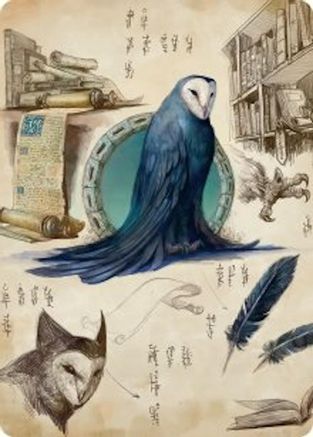 Image of Wan Shi Tong, Librarian Art Card [Avatar: The Last Airbender Art Series]