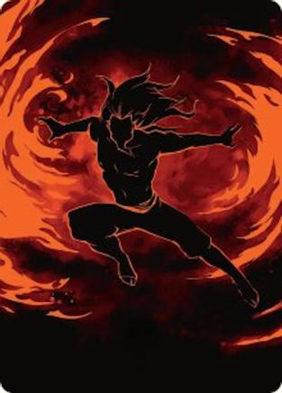 Image of Ozai, the Phoenix King Art Card [Avatar: The Last Airbender Art Series]