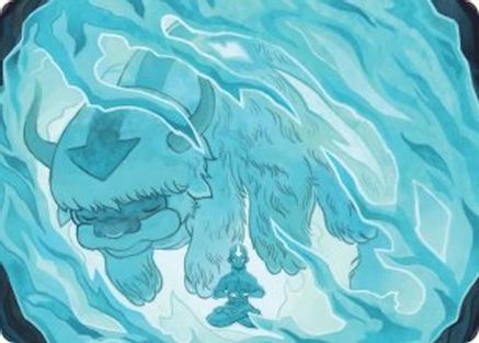 Image of Aang's Iceberg 2 Art Card [Avatar: The Last Airbender Art Series]