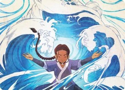 Image of Katara, Water Tribe's Hope Art Card [Avatar: The Last Airbender Art Series]
