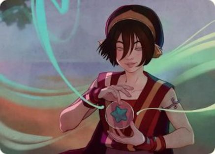 Image of Toph, the First Metalbender Art Card [Avatar: The Last Airbender Art Series]
