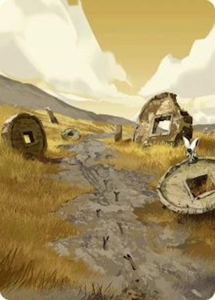 Image of Plains Art Card [Avatar: The Last Airbender Art Series]