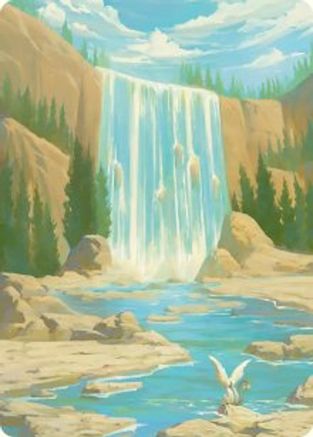 Image of Island Art Card [Avatar: The Last Airbender Art Series]