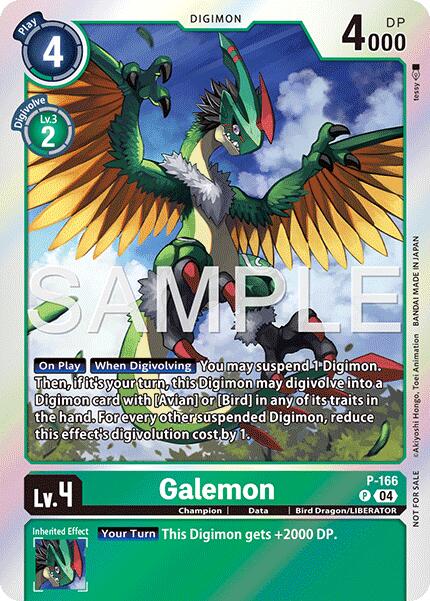 Image of Galemon [P-166] (Event Pack 8) [Limited Card Pack -Billion Bullet-]