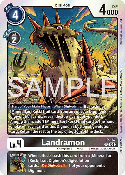 Image of Landramon [P-167] (Event Pack 8) [Promotional Cards]