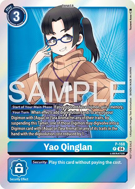 Image of Yao Qinglan [P-168] (Event Pack 8) [Promotional Cards]