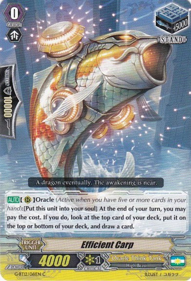 Image of Efficient Carp (G-BT12/061EN) [Dragon King's Awakening]