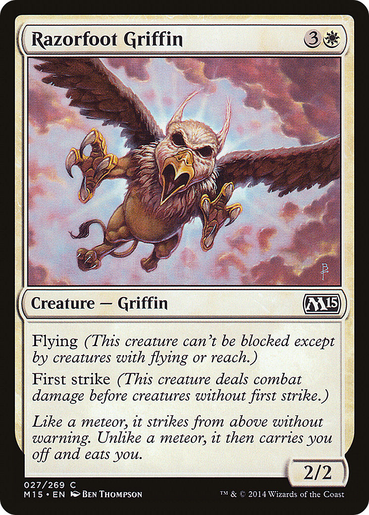 Image of Razorfoot Griffin [Magic 2015]