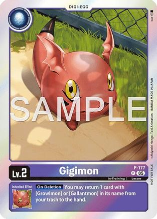 Image of Gigimon [P-177] (Event Pack 8) [Promotional Cards]