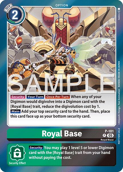 Image of Royal Base [P-181] (Event Pack 8) [Promotional Cards]