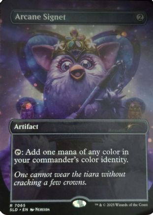 Image of Arcane Signet (7065) (SLD-7065) - Secret Lair Drop Series