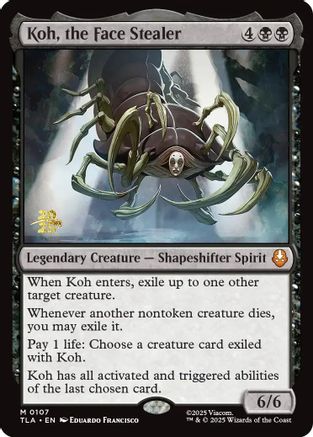 Image of Koh, the Face Stealer [Avatar: The Last Airbender Prerelease Cards]