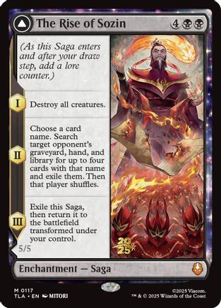 Image of The Rise of Sozin [Avatar: The Last Airbender Prerelease Cards]