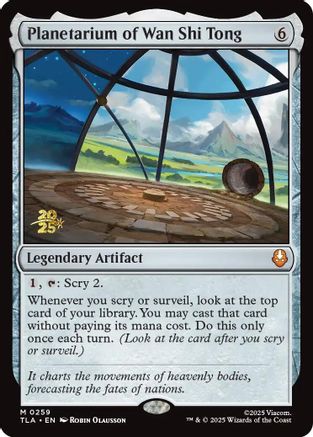 Image of Planetarium of Wan Shi Tong [Avatar: The Last Airbender Prerelease Cards]