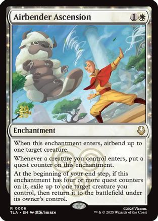 Image of Airbender Ascension [Avatar: The Last Airbender Prerelease Cards]