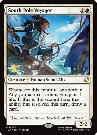Image of South Pole Voyager [Avatar: The Last Airbender Prerelease Cards]
