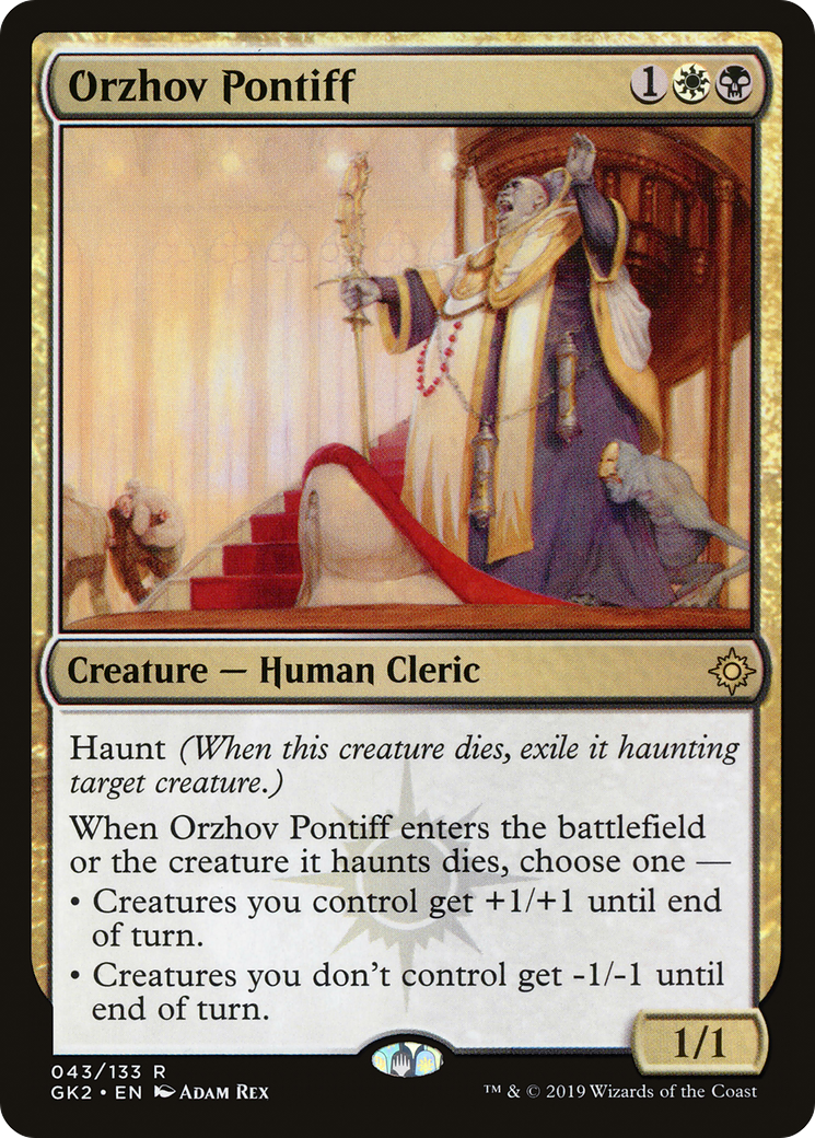 Image of Orzhov Pontiff [Ravnica Allegiance Guild Kit]