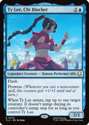 Image of Ty Lee, Chi Blocker [Avatar: The Last Airbender Prerelease Cards]