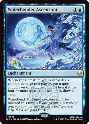 Image of Waterbender Ascension [Avatar: The Last Airbender Prerelease Cards]
