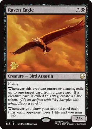 Image of Raven Eagle [Avatar: The Last Airbender Prerelease Cards]
