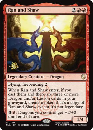 Image of Ran and Shaw [Avatar: The Last Airbender Prerelease Cards]