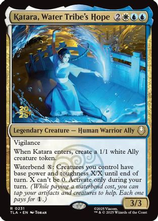 Image of Katara, Water Tribe's Hope [Avatar: The Last Airbender Prerelease Cards]