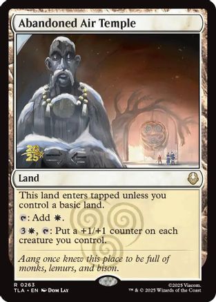 Image of Abandoned Air Temple [Avatar: The Last Airbender Prerelease Cards]