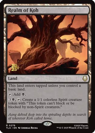 Image of Realm of Koh [Avatar: The Last Airbender Prerelease Cards]