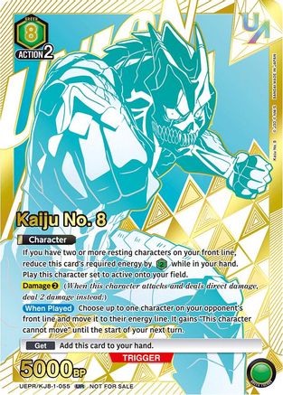 Image of Kaiju No. 8 (055) (UEPR/KJ8-1-055) - Union Arena Promotion Cards Foil