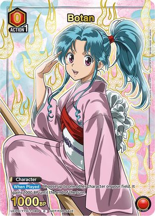 Image of Botan (084) (Gold) (UEPR/YYH-1-084) - Union Arena Promotion Cards Foil