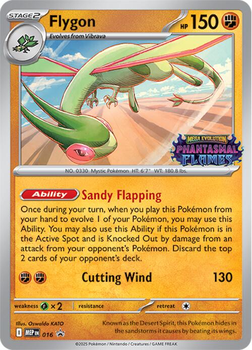 Image of Flygon (016) (Prerelease) [Mega Evolution Promo]