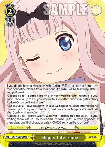 Image of Happy Life Game [Kaguya-Sama: Love is War?]