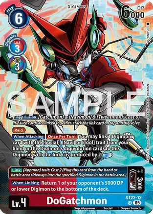 Image of DoGatchmon [ST22-12] [Starter Deck: Amethyst Mandala Advanced Deck Set]