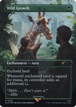 Image of Wild Growth (Rainbow Foil) (SLD-7049) - Secret Lair Drop Series Foil