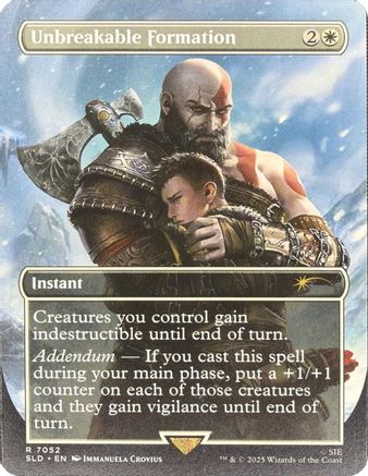 Image of Unbreakable Formation (7052) (SLD-7052) - Secret Lair Drop Series