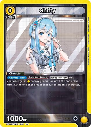 Image of Shifty (UE14BT/NIK-1-001) - UE14BT GODDESS OF VICTORY NIKKE