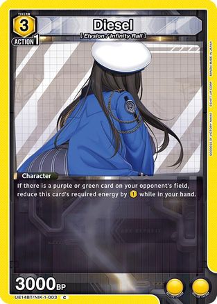 Image of Diesel (UE14BT/NIK-1-003) - UE14BT GODDESS OF VICTORY NIKKE
