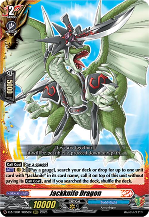 Image of Jackknife Dragon (DZ-TB01/005EN) (DZ-TB01/005EN) [Future Card Buddyfight]