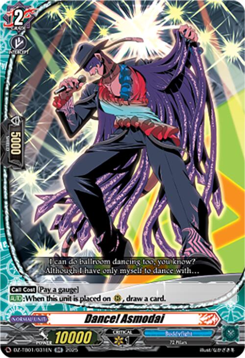 Image of Dance! Asmodai (DZ-TB01/031EN) (DZ-TB01/031EN) [Future Card Buddyfight]