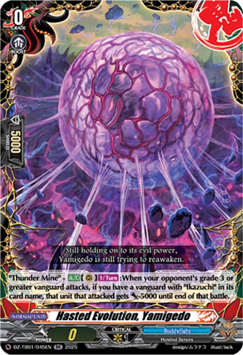 Image of Hasted Evolution, Yamigedo (DZ-TB01/045EN) (DZ-TB01/045EN) [Future Card Buddyfight]