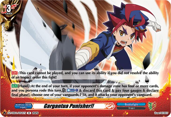Image of Gargantua Punisher!! (DZ-TB01/054EN) (DZ-TB01/054EN) [Future Card Buddyfight]