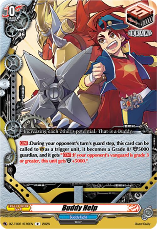 Image of Buddy Help (DZ-TB01/076EN) (DZ-TB01/076EN) [Future Card Buddyfight]