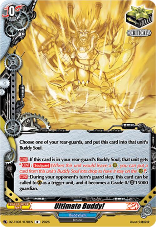 Image of Ultimate Buddy! (DZ-TB01/078EN) (DZ-TB01/078EN) [Future Card Buddyfight]