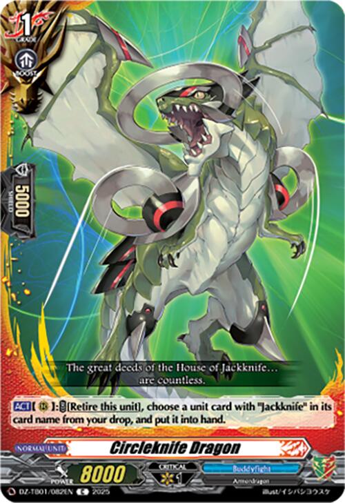 Image of Circleknife Dragon (DZ-TB01/082EN) (DZ-TB01/082EN) [Future Card Buddyfight]
