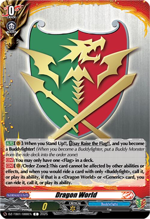Image of Dragon World (DZ-TB01/088EN) (DZ-TB01/088EN) [Future Card Buddyfight]