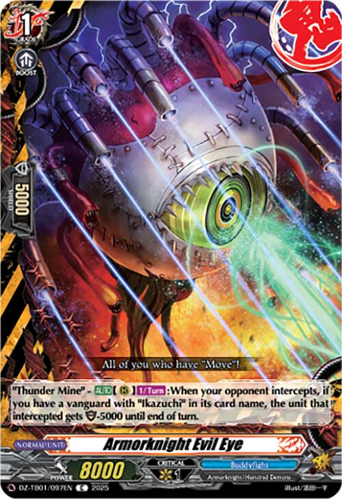 Image of Armorknight Evil Eye (DZ-TB01/097EN) (DZ-TB01/097EN) [Future Card Buddyfight]
